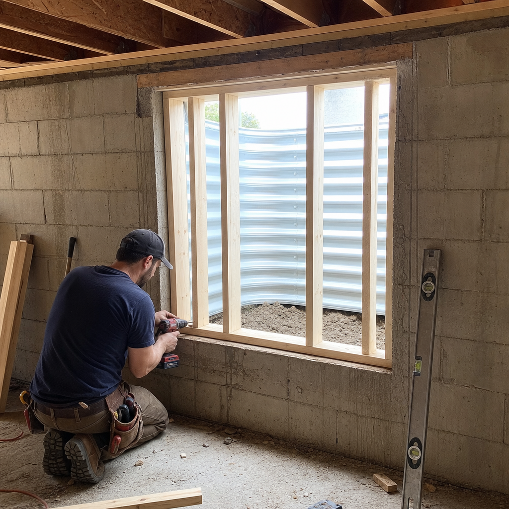 Egress Window Installation in South Bend, IN